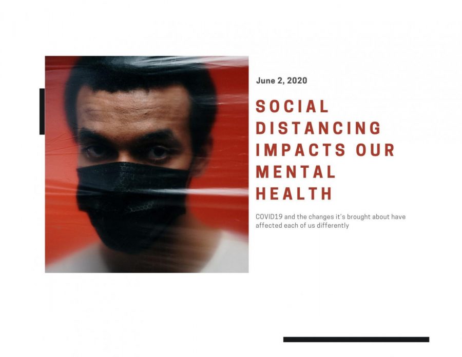 Social distancing impacts our mental health