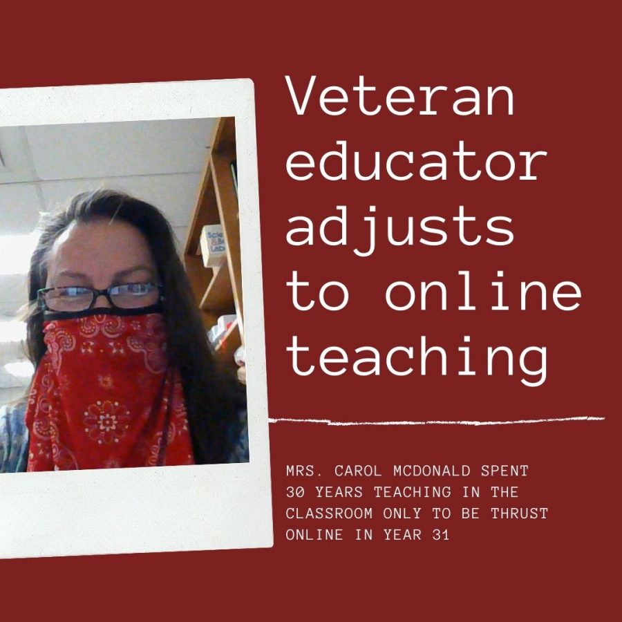 Veteran educator adjusts to online teaching