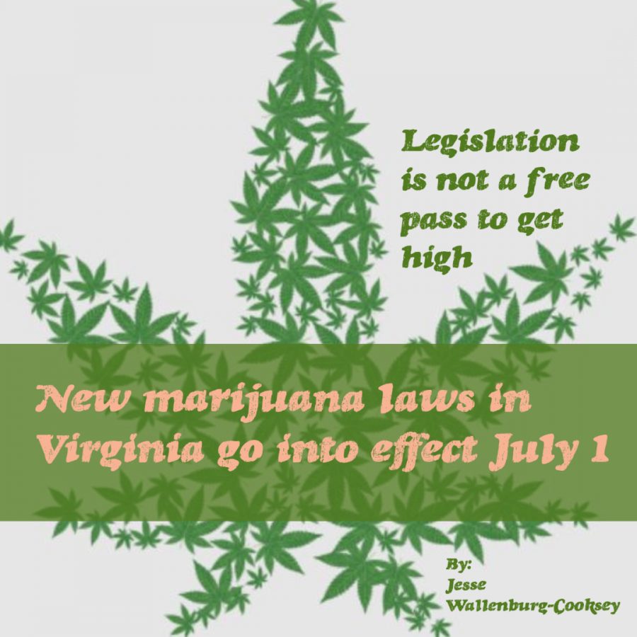 New marijuana laws in Virginia