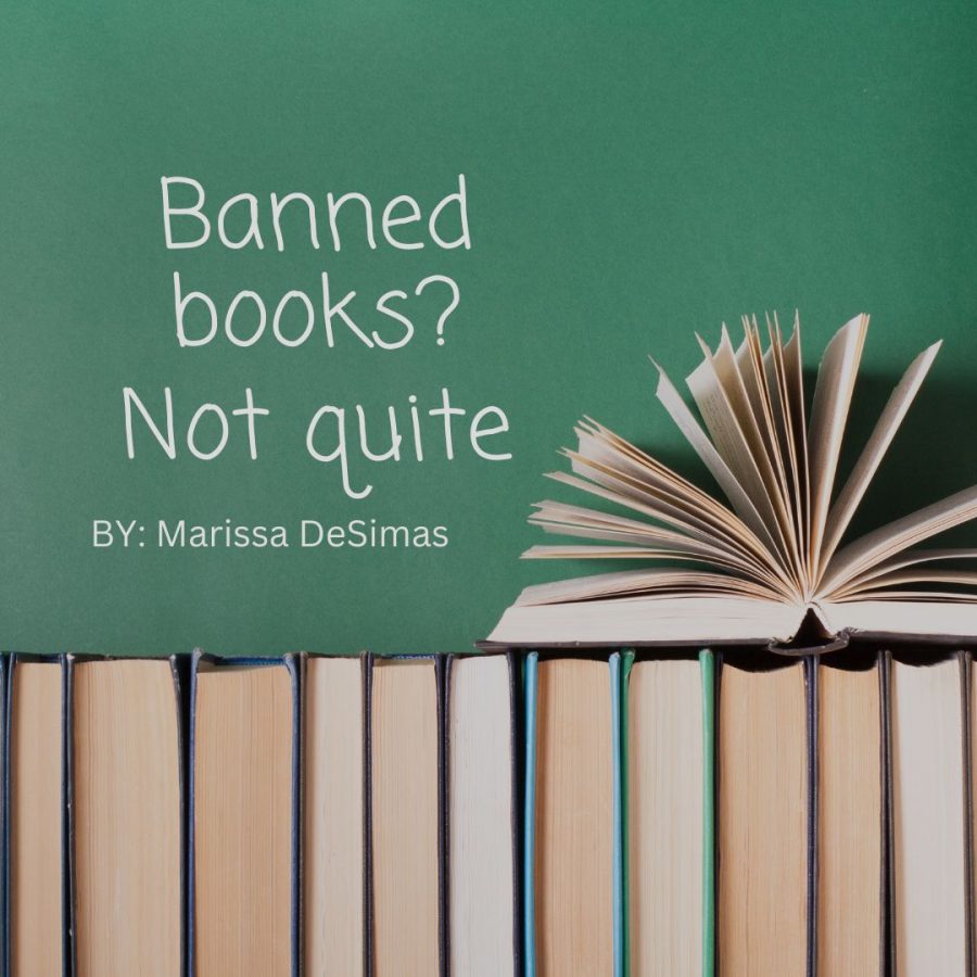 Banned books? Not quite