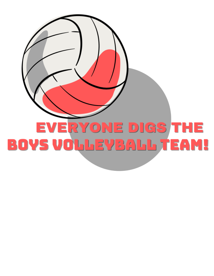 Everyone digs the boys’ volleyball team