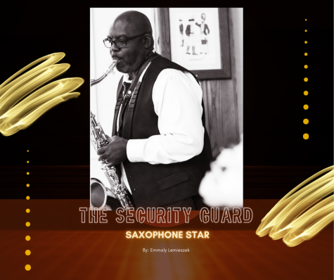 The security guard saxophone star