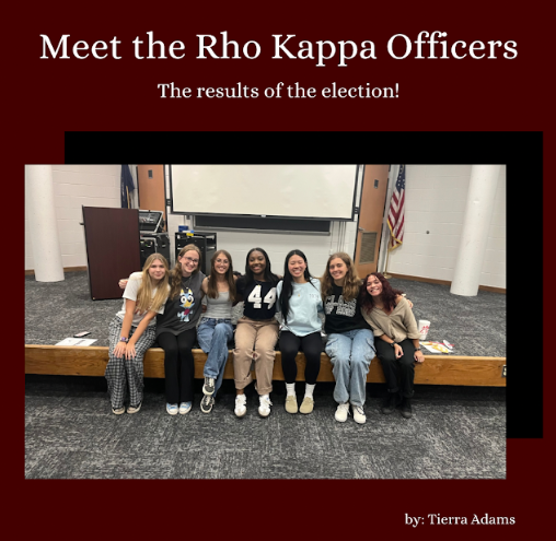 Meet the Rho Kappa Officers