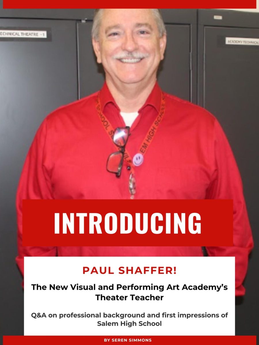 Introducing Paul Shaffer, New VPAA Theater Teacher