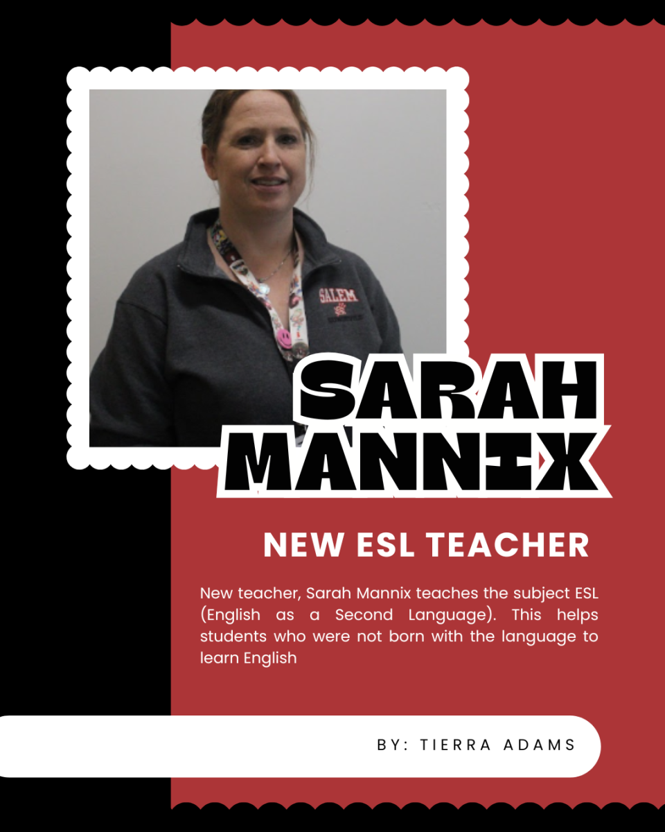 Introducing Sarah Mannix, New ESL Teacher