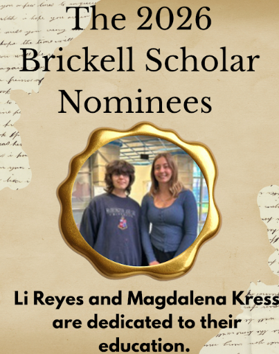 The 2026 E.E Brickell Scholar Nominees
